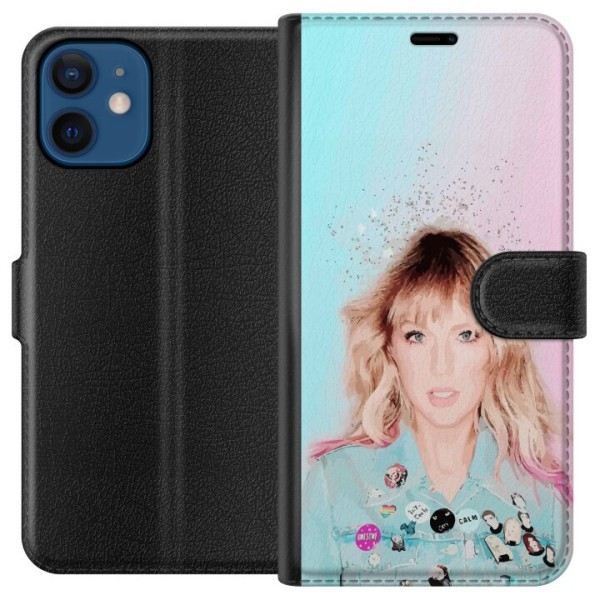 Apple iPhone 12  Tegnebogsetui Taylor Swift Poesi