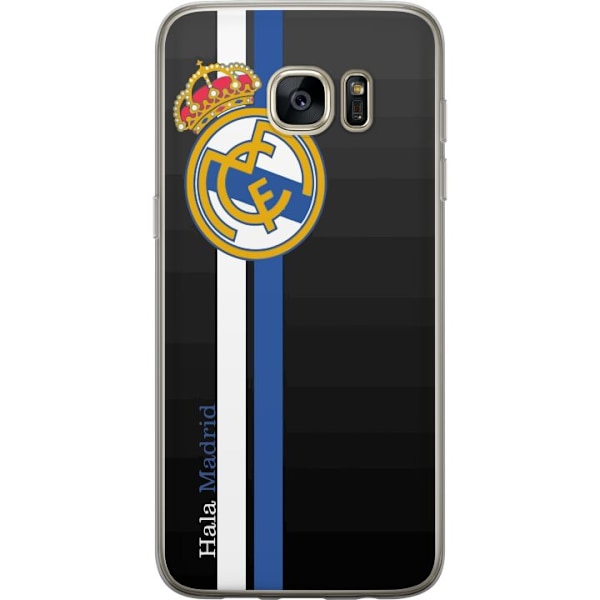 Samsung Galaxy S7 edge Läpinäkyvä kuori Real Madrid