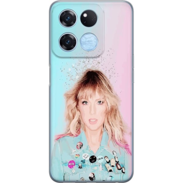 OnePlus Ace Racing Gennemsigtig cover Taylor Swift Poesi