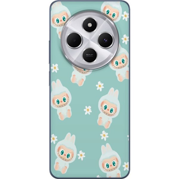 Xiaomi Redmi 14C Läpinäkyvä kuori Labubu Candy Vibes
