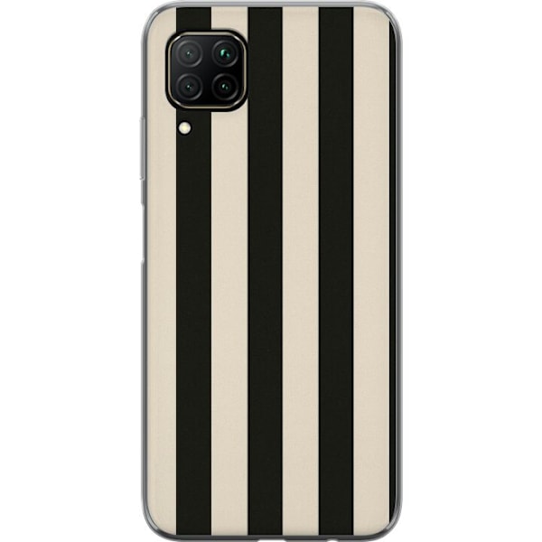 Huawei P40 lite Gennemsigtig cover Linje Flow