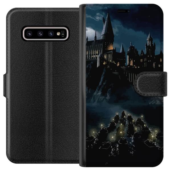 Kompatibelt Lommeboketui til Samsung Galaxy S10+ Harry Potter
