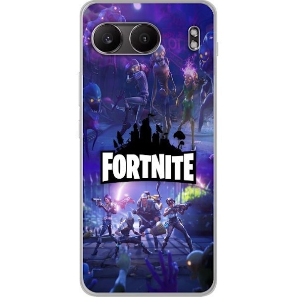 OnePlus Nord 4 Läpinäkyvä kuori Fortnite