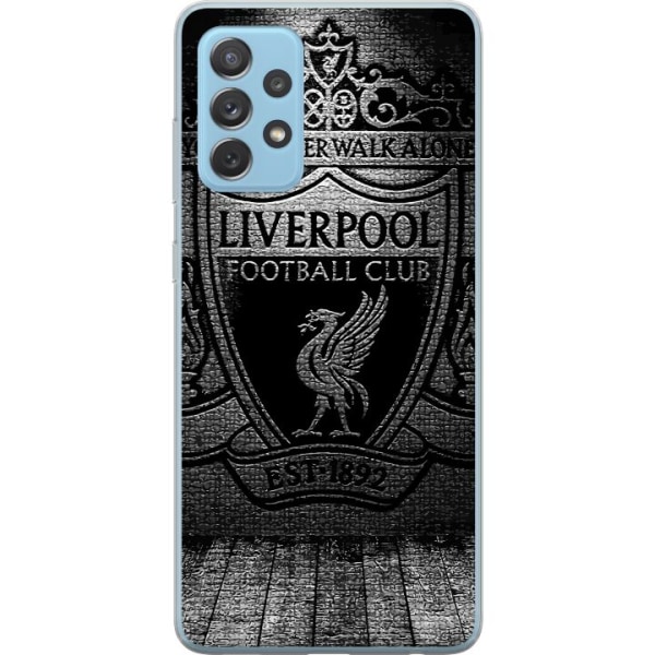 Samsung Galaxy A52 5G Läpinäkyvä kuori Liverpool FC