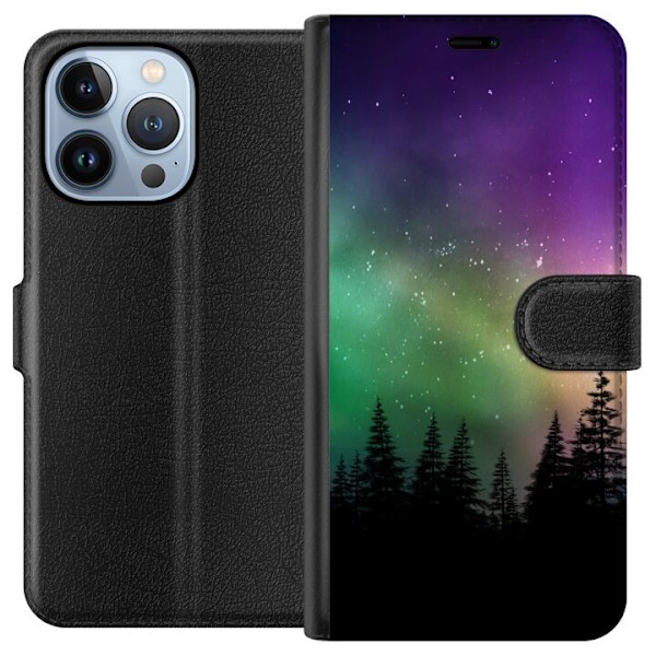 Apple iPhone 13 Pro Lompakkokotelo Revontulet