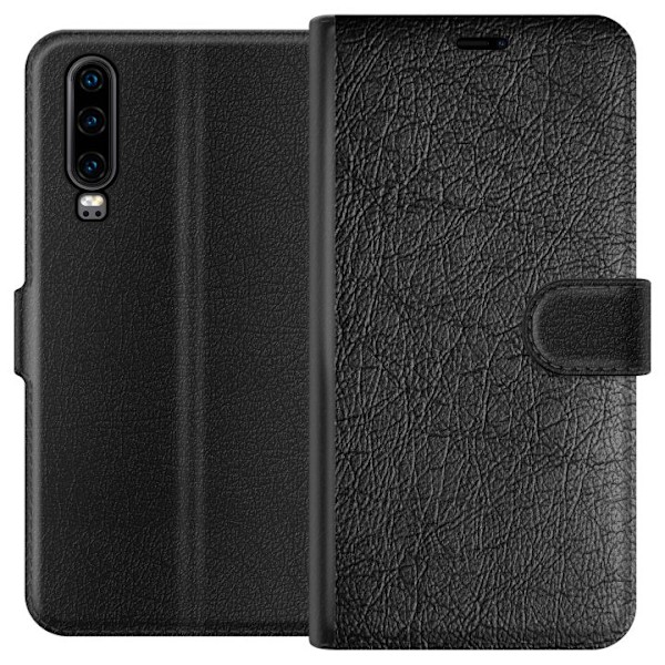 Huawei P30 Tegnebogsetui Grå