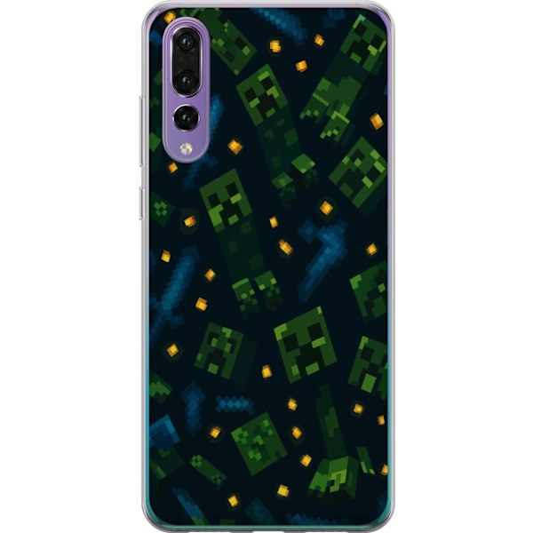 Huawei P20 Pro Läpinäkyvä kuori Minecraft Dungeons Mob