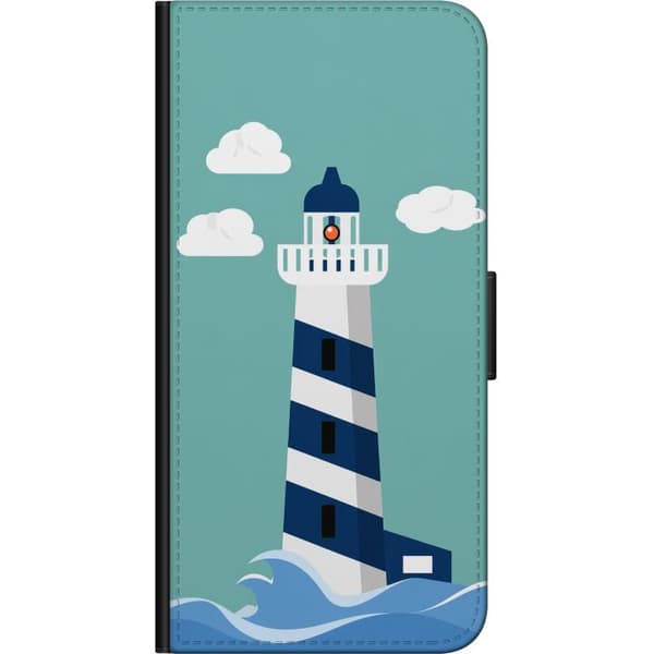 Kompatibelt Lommeboketui til OnePlus 8 Turkis firefarget grafikk turkis