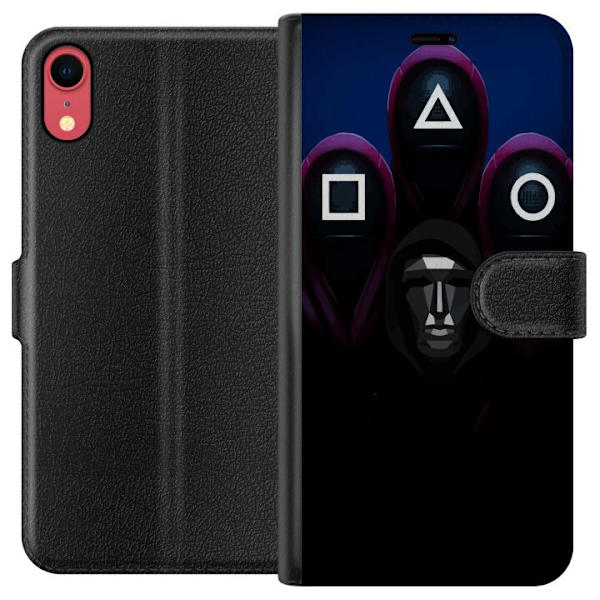 Apple iPhone XR Lompakkokotelo Squid Game Kausi 3 Uudet Ikoni Suosittu Sarja TV Motiivi Aasialainen Draama Trendikäs Graafinen Suunnittelu