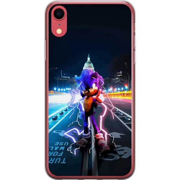 Apple iPhone XR Läpinäkyvä kuori Sonic the Hedgehog