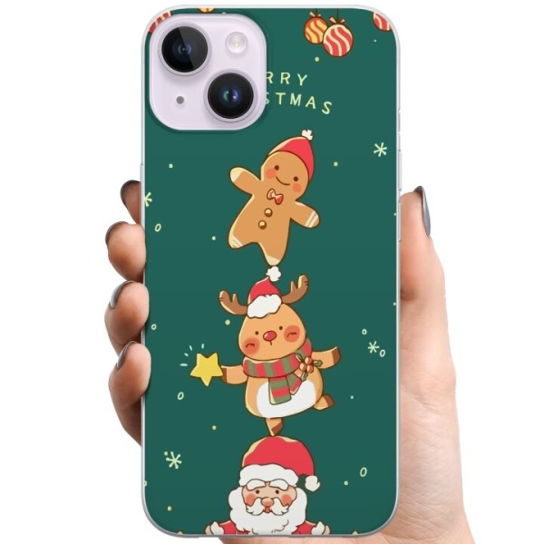 Apple iPhone 15 Plus TPU Mobildeksel God Jul