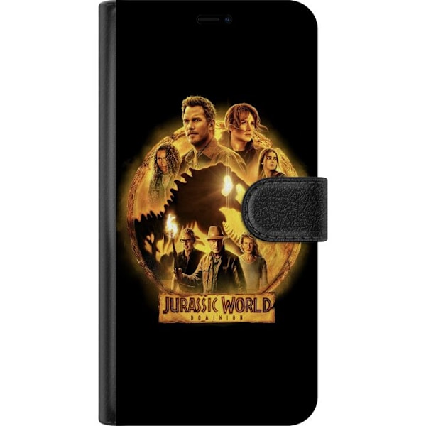 Apple iPhone 16e Lompakkokotelo Jurassic World Dominion