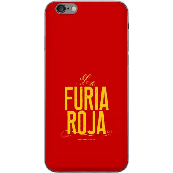 Kompatibelt Mobildeksel til Apple iPhone 6s Plus La Furia Roja rød