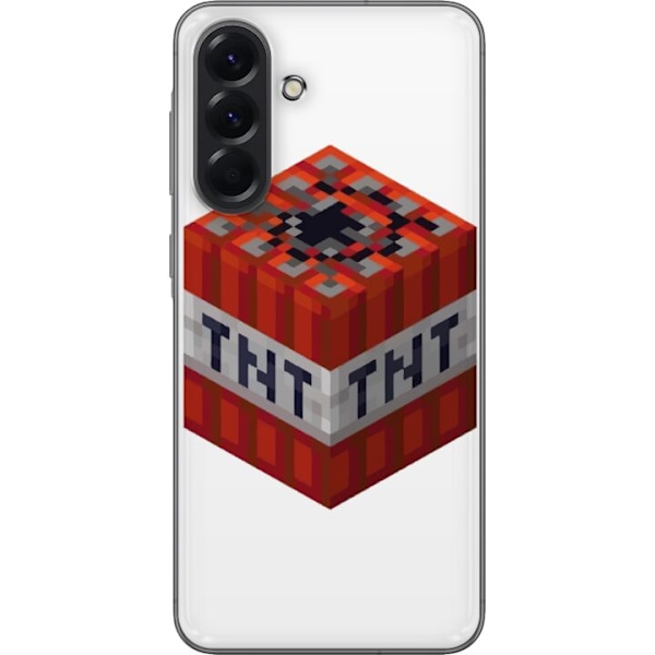 Samsung Galaxy A56 Genomskinligt Skal Minecraft TNT