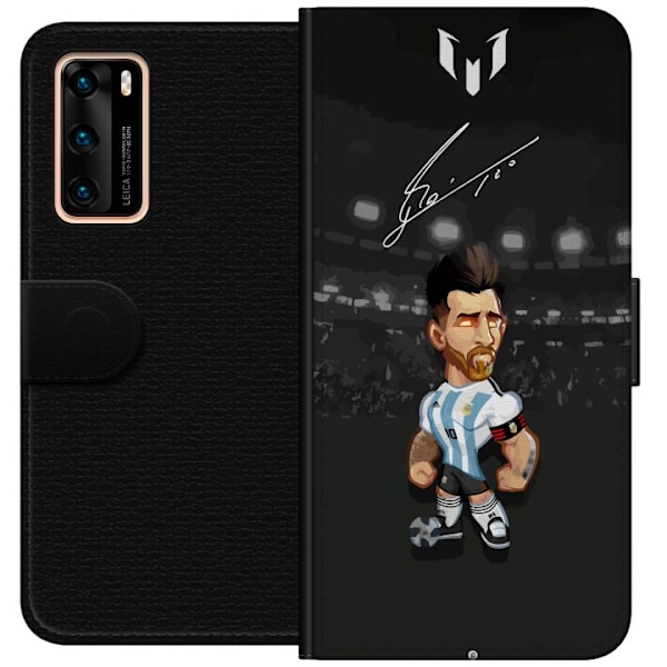 Huawei P40 Lommeboketui Messi