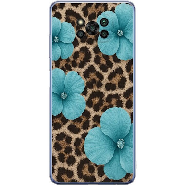 Xiaomi Poco X3 Pro Läpinäkyvä kuori Blossom Beast