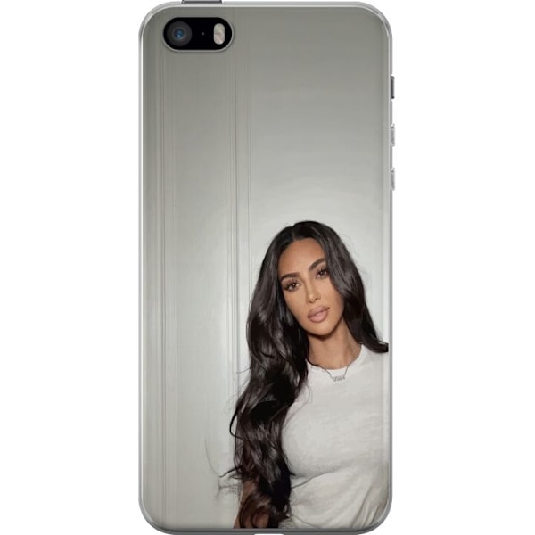 Apple iPhone SE (2016) Läpinäkyvä kuori Kim Kardashian – Iconic Style Collection