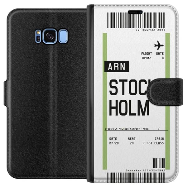 Kompatibel Tegnebogsetui til Samsung Galaxy S8 Stockholm