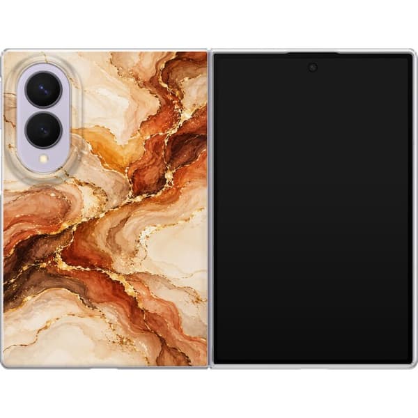 Kompatibel Mobilcover til Samsung Galaxy Z Fold8 Høstagat beige