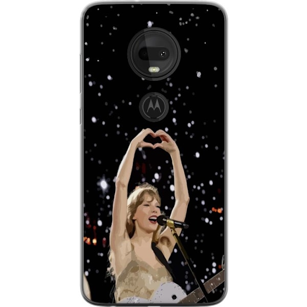 Motorola Moto G7 Genomskinligt Skal Taylor Swift