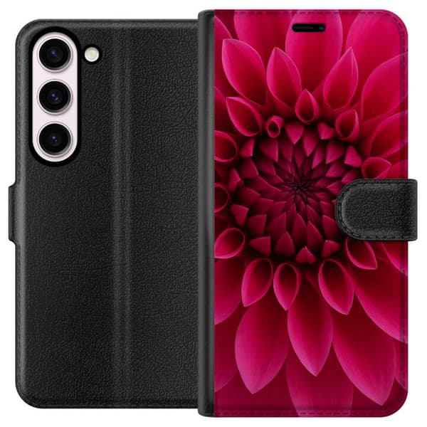 Kompatibelt Plånboksfodral till Samsung Galaxy S23 Rosecore
