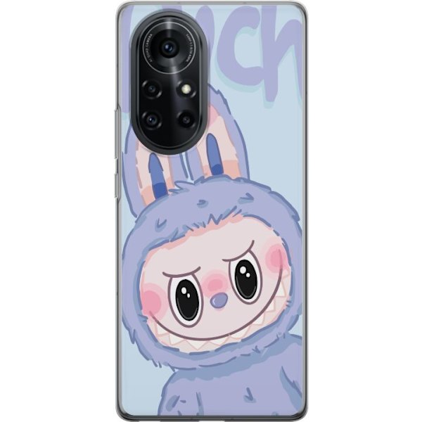 Huawei nova 8 Pro Gjennomsiktig deksel Blå Kanin Labubu