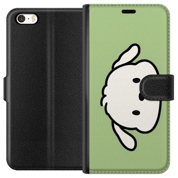 Apple iPhone 5s Lommeboketui Snoopy Flip