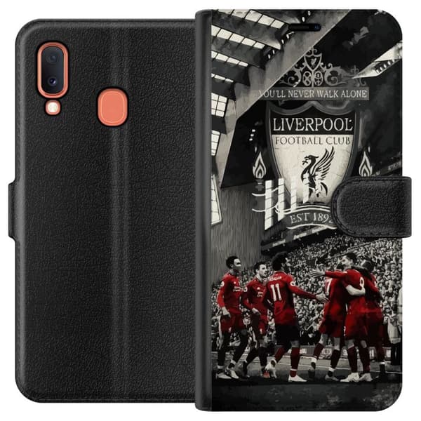 Kompatibelt Plånboksfodral till Samsung Galaxy A20e Liverpool