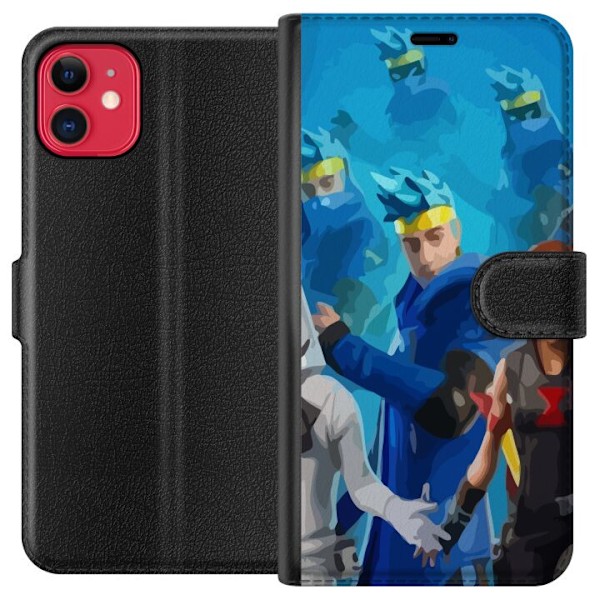 Apple iPhone 11 Tegnebogsetui Fortnite