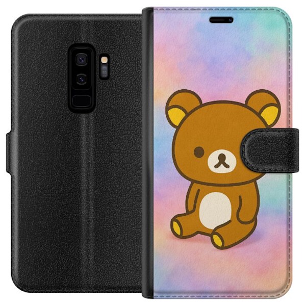 Samsung Galaxy S9+ Tegnebogsetui Kawaii Sanrio Rilakkuma