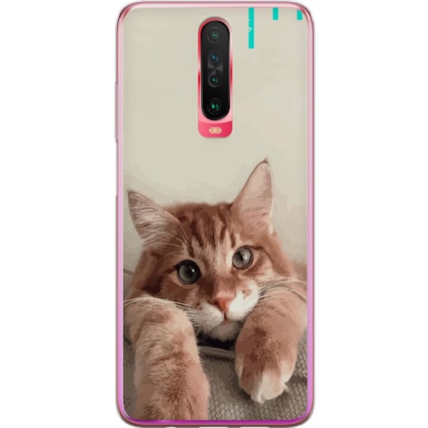 Xiaomi Redmi K30 Gjennomsiktig deksel Katt