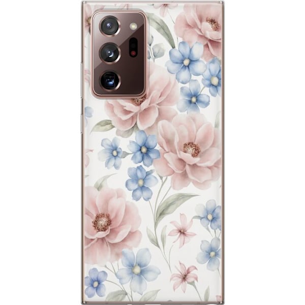Samsung Galaxy Note20 Ultra Läpinäkyvä kuori Romanttiset ku