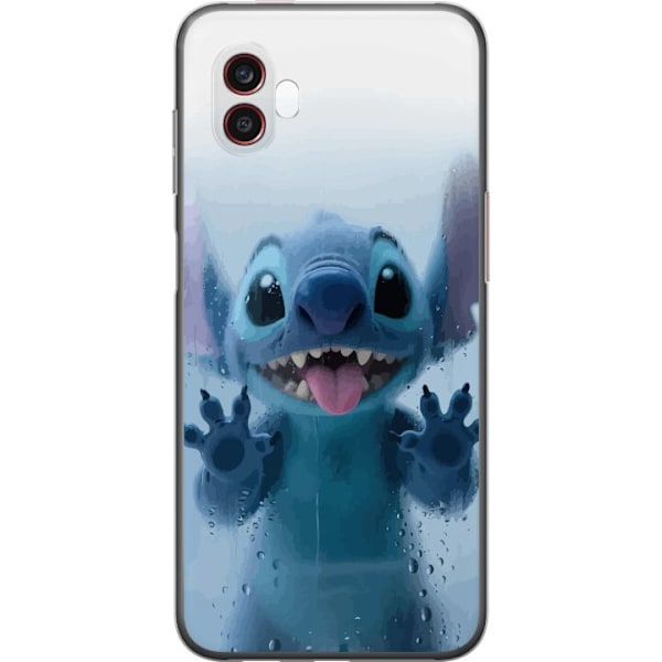 Samsung Galaxy Xcover6 Pro Genomskinligt Skal Stitch Window View – Stitch vid ett fönster i söt stil