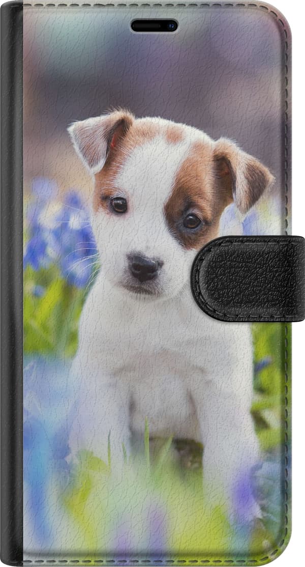 Kompatibelt Lommeboketui til Apple iPhone X Hund