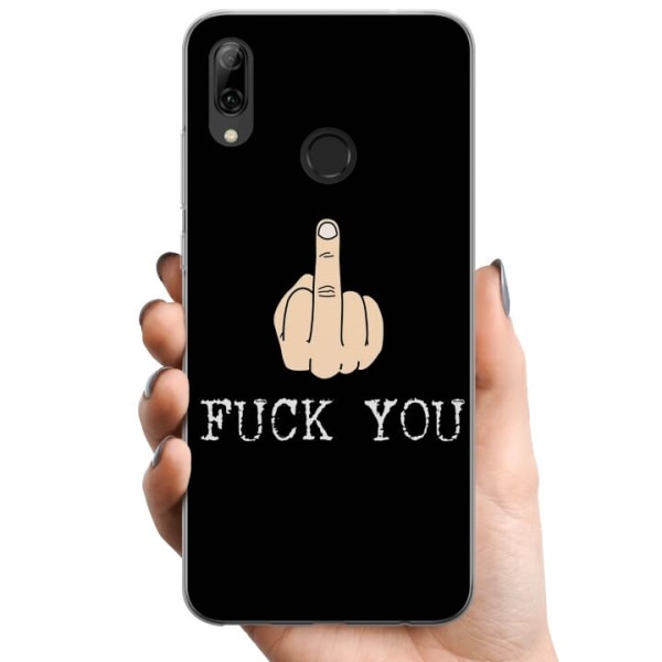 Huawei P smart 2019 TPU Mobilskal Fuck You