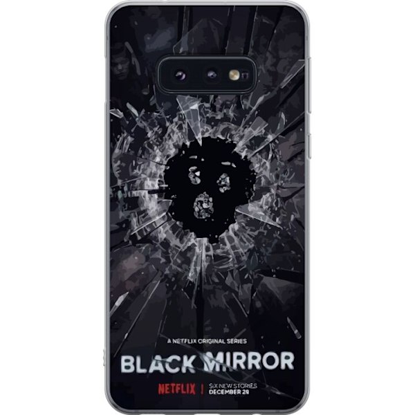 Samsung Galaxy S10e Läpinäkyvä kuori Black Mirror Sci-Fi Ne