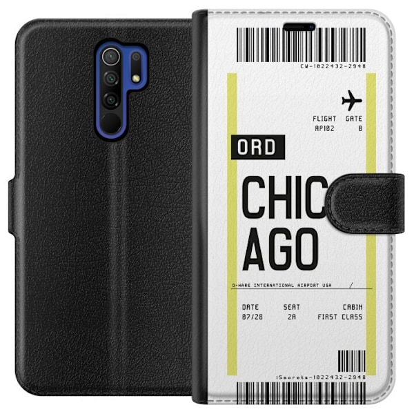 Xiaomi Redmi 9 Lompakkokotelo Chicago