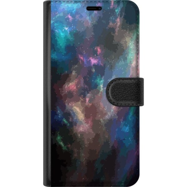 OnePlus 6T Lommeboketui Galakse Marmor