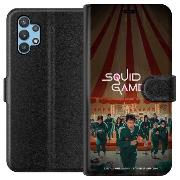Yhteensopiva Lompakkokotelo Samsung Galaxy A32 5G Squid Game
