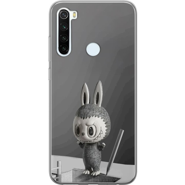 Xiaomi Redmi Note 8 Läpinäkyvä kuori Pop Mart MEGA LABUBU LABUBU Sketch 1000%