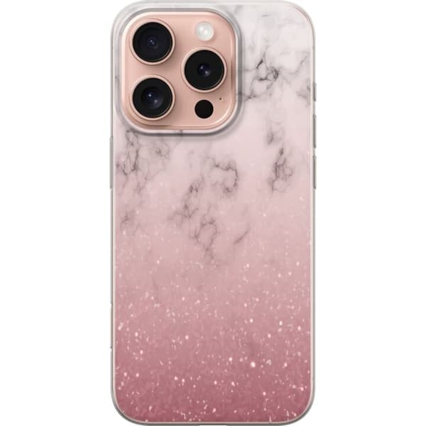 Kompatibelt Mobildeksel til Apple iPhone 16 Pro Glimmer og marmor