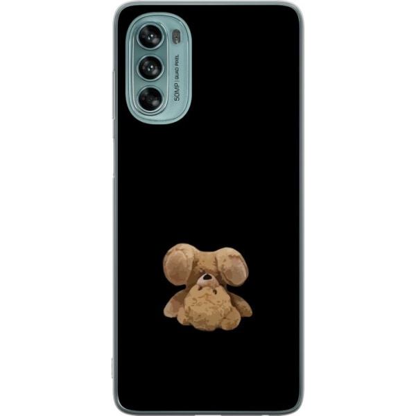 Motorola Moto G62 5G Gennemsigtig cover Op og ned bjørn