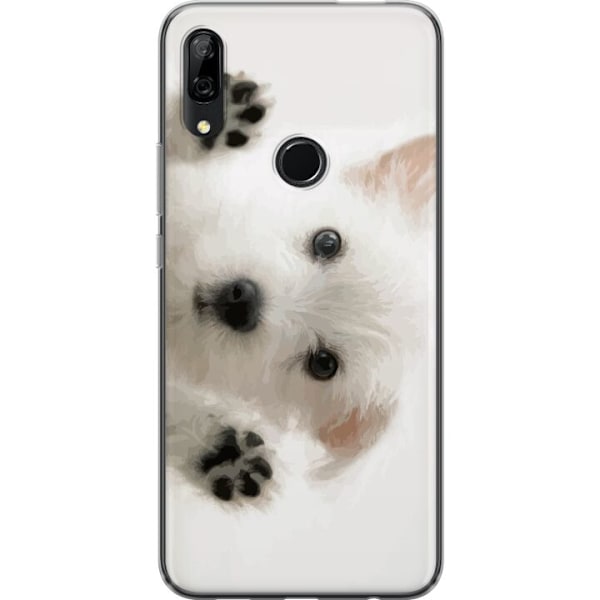 Huawei P Smart Z Genomskinligt Skal Hund