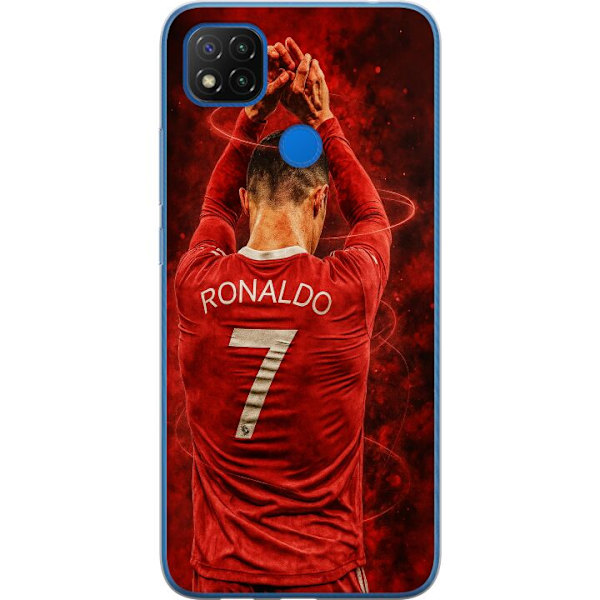 Xiaomi Redmi 9C NFC Läpinäkyvä kuori Ronaldo
