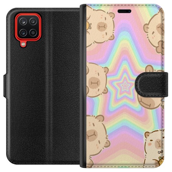 Samsung Galaxy A12 Lommeboketui Kawaii Capybara Galaxy Søt An