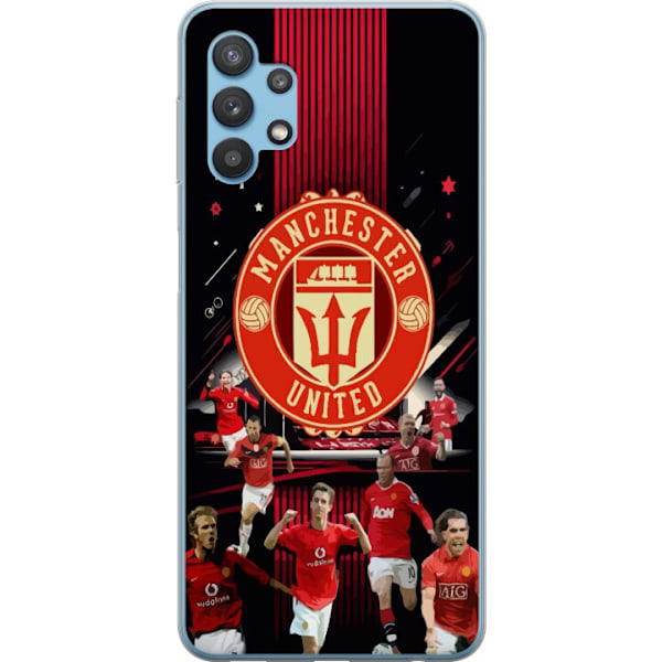 Samsung Galaxy A32 5G Gennemsigtig cover Manchester United F.C