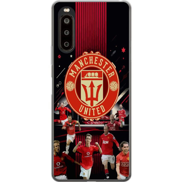 Sony Xperia 10 II Gjennomsiktig deksel Manchester United F.C.