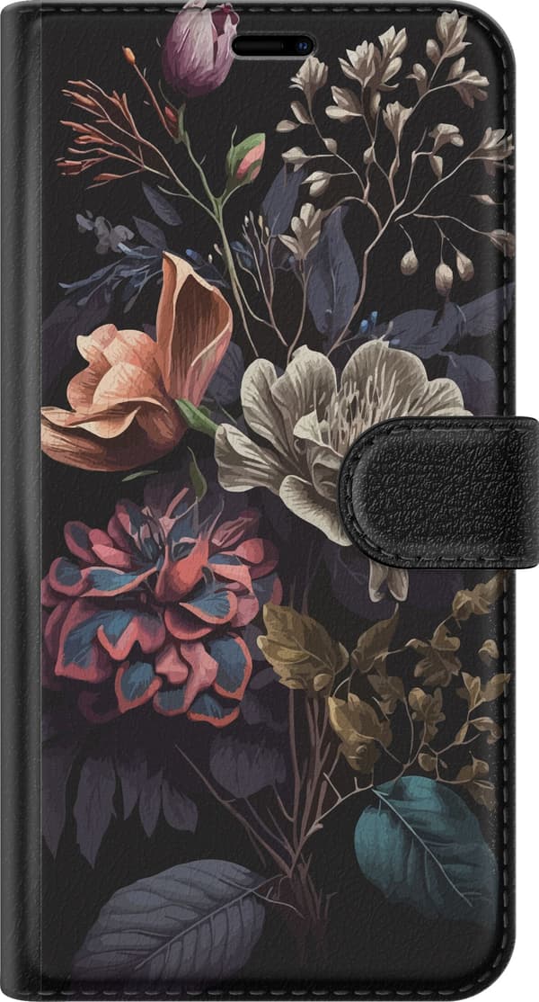 Kompatibelt Lommeboketui til Samsung Galaxy S23 Blomster