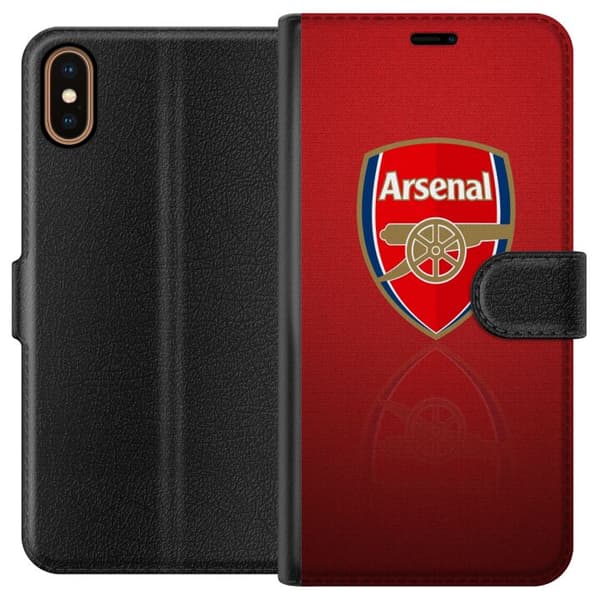Kompatibel Tegnebogsetui til Apple iPhone X Arsenal