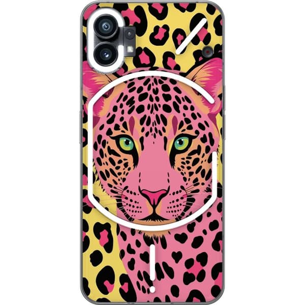 Kompatibel Mobilcover til Nothing Phone (1) Rosa leopard pink